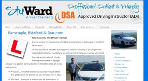 driving instructor website north devon