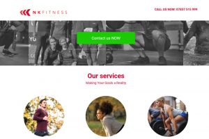 personal trainer website London